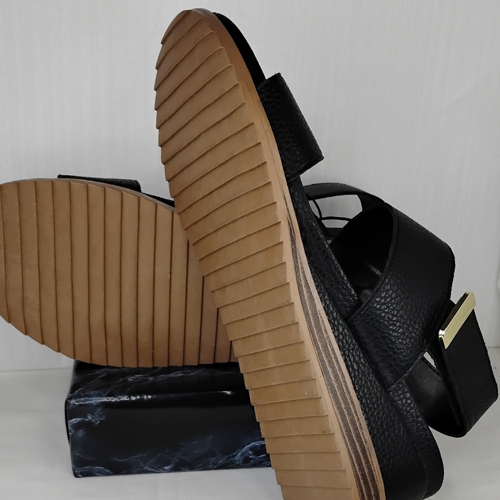 Black Women's Sandals - Picture 6 of 8